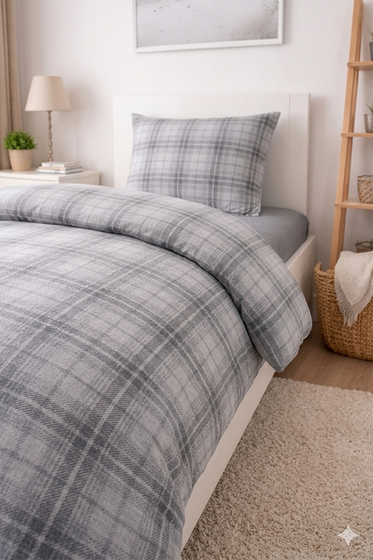 Elvin %100 Pamuklu Tek Kişilik Nevresim Takımı 160x220 cm