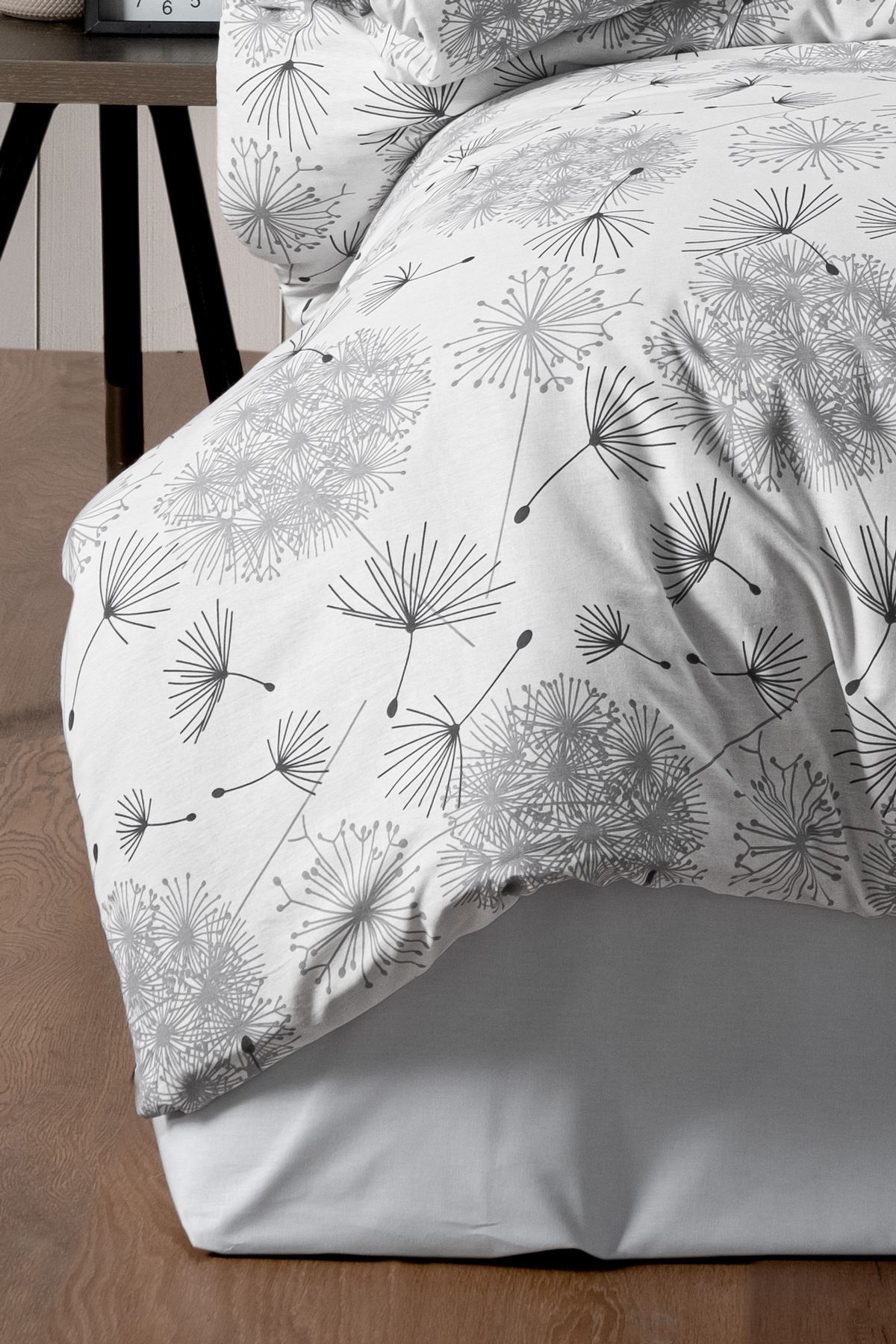 Aytunç Yonca %100 Pamuklu Tek Kişilik Lastikli (Fitted) Nevresim Takımı 160x220 cm