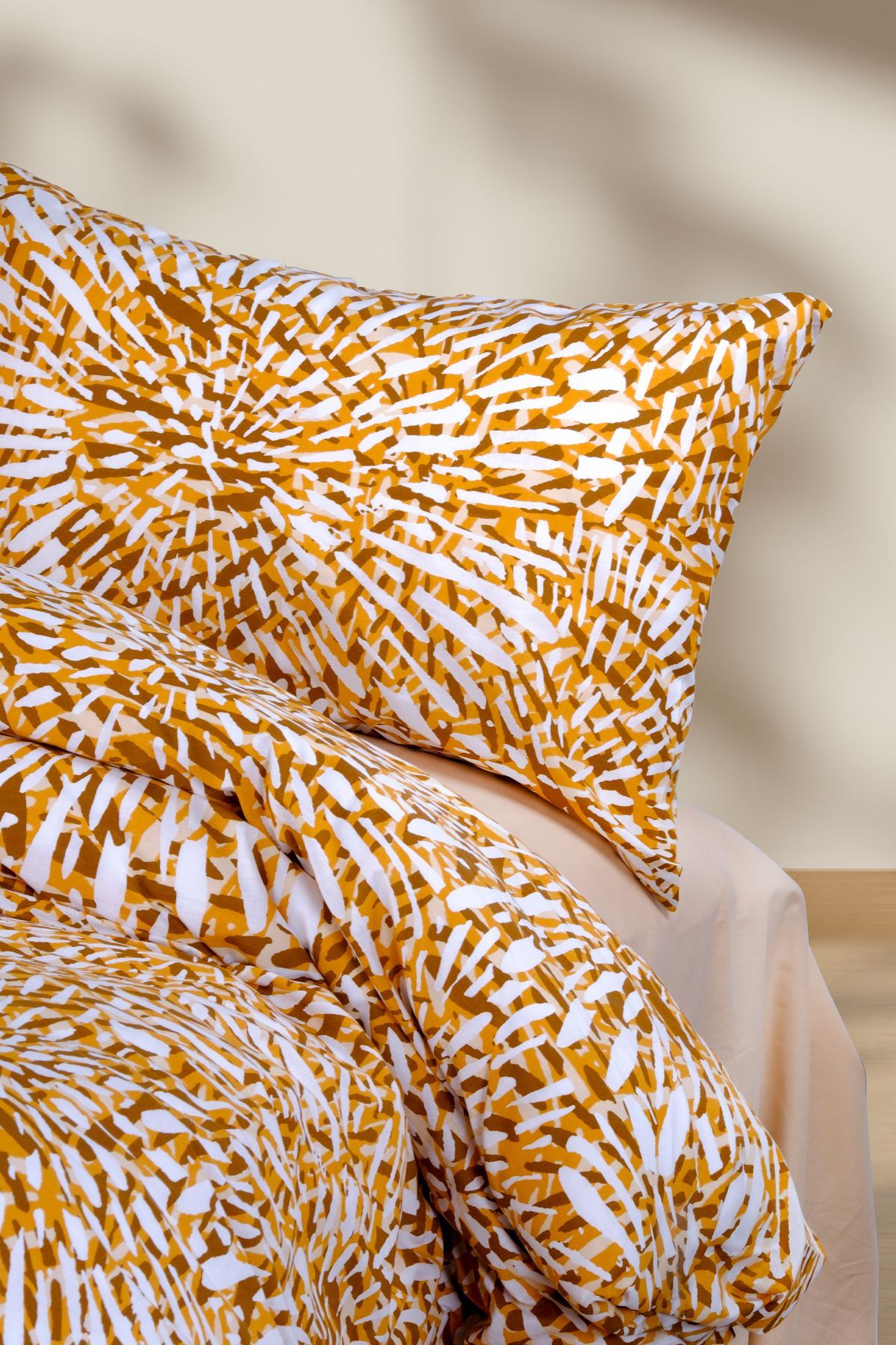 Aytunç Leopar Sevda %100 Pamuklu Tek Kişilik Lastikli (Fitted) Nevresim Takımı 160x220 cm