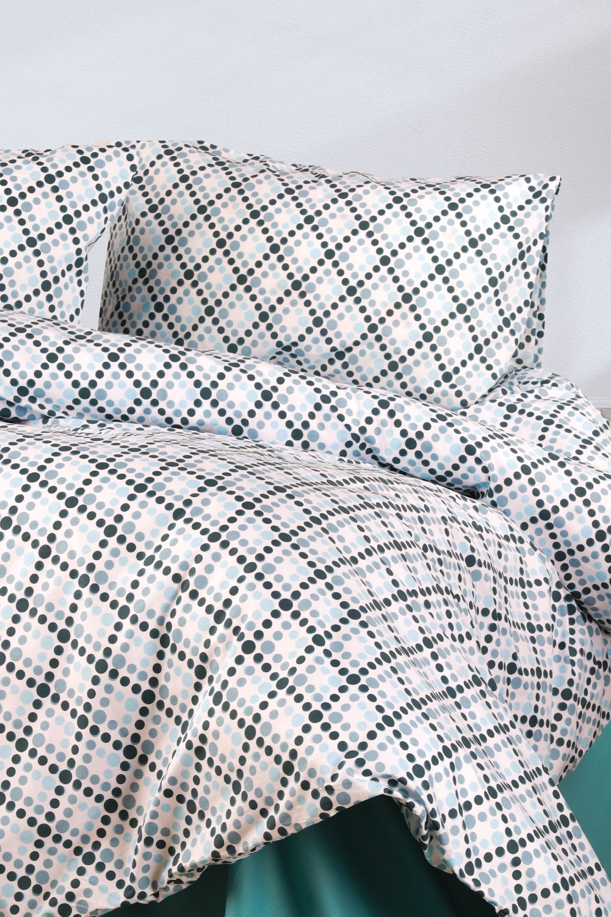 Aytunç Meral %100 Pamuklu Çift Lastikli (Fitted) Kişilik Nevresim Takımı 200x220 cm
