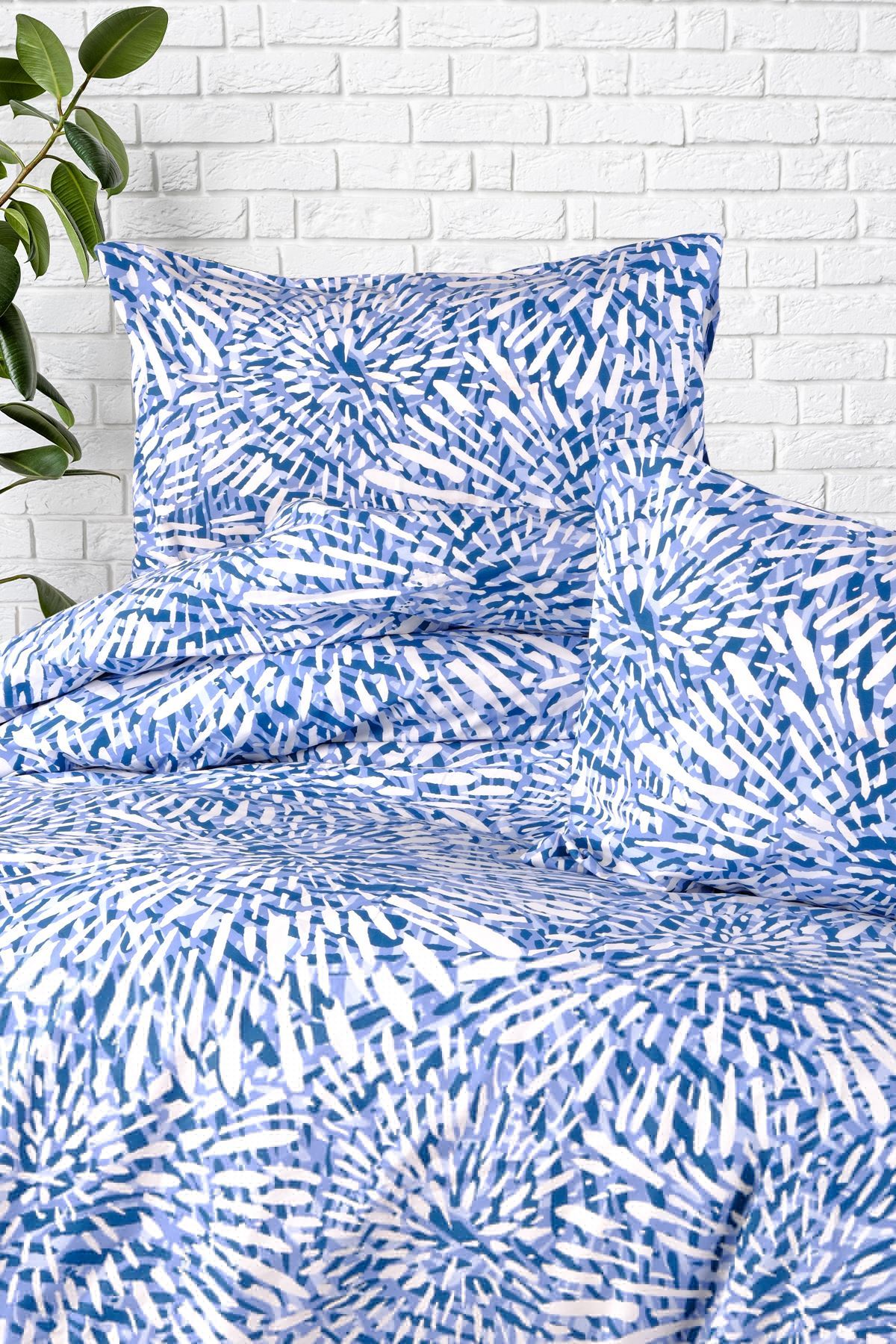 Aytunç Sevda %100 Pamuklu Tek Kişilik Lastikli (Fitted) Nevresim Takımı 160x220 cm