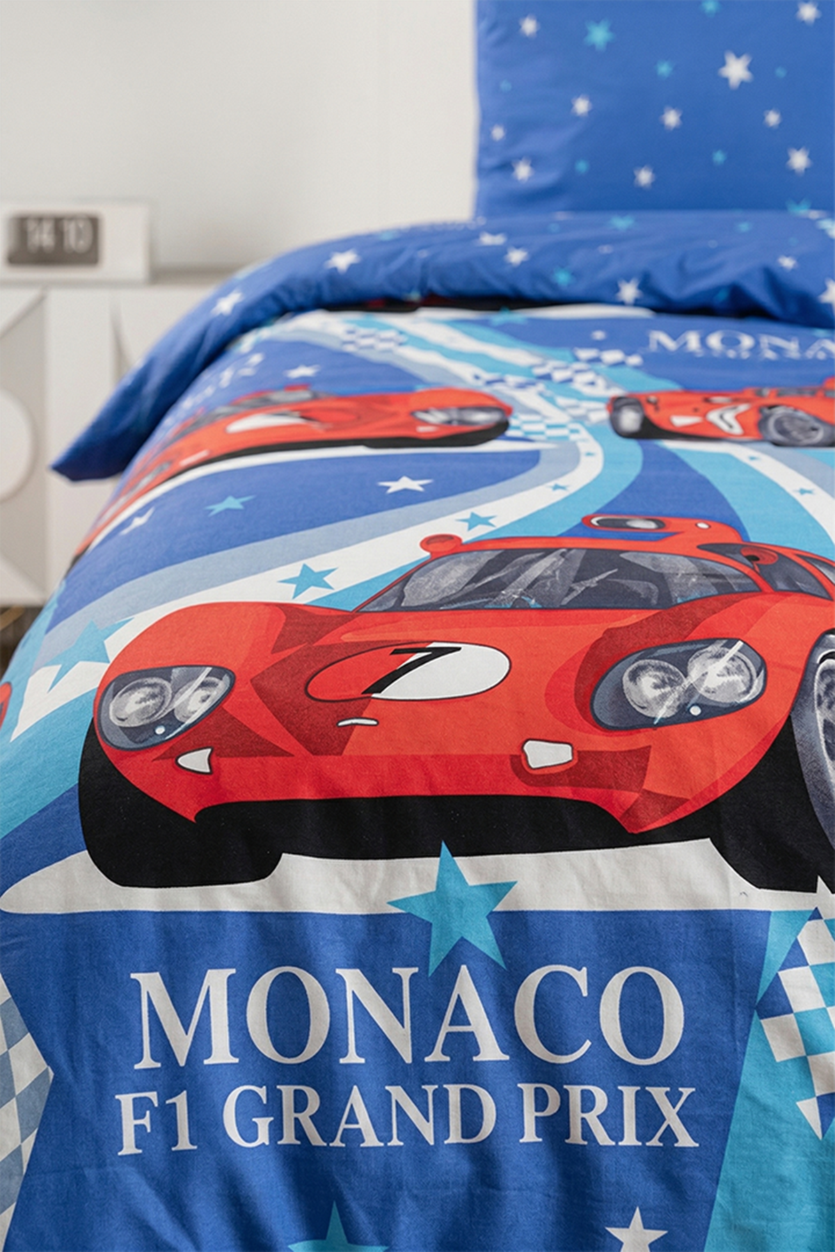 Monaco %100 Pamuklu Tek Kişilik Lastikli (Fitted) Nevresim Takımı 160x220 cm