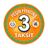 Peşin fiyatına 3 Taksit