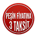 Peşin fiyatına 3 Taksit
