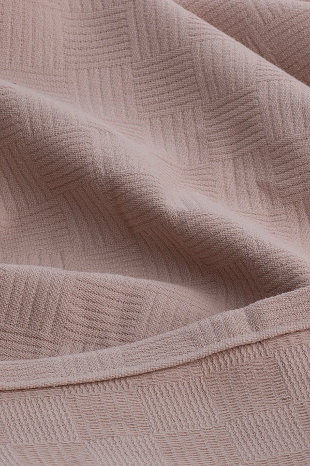 Aytunç Dama Desen Çift Kişilik Pike Bej 200X230