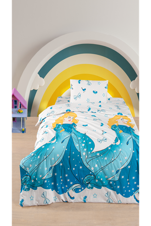 Peri %100 Pamuklu Tek Kişilik Nevresim Takımı 160x220 cm