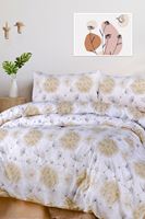 Aytunç Yonca %100 Pamuklu Çift Kişilik Nevresim Takımı 200x220 cm