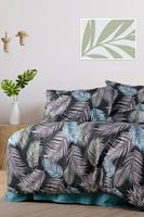 Aytunç Yaprak %100 Pamuklu Çift Kişilik Nevresim Takımı 200x220 cm