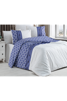 Lina %100 Pamuklu Tek Kişilik Lastikli (Fitted) Nevresim Takımı 160x220 cm