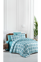 Belis %100 Pamuklu Tek Kişilik Lastikli (Fitted) Nevresim Takımı 160x220 cm