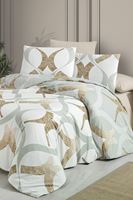 Aytunç Melis %100 Pamuklu Çift Kişilik Lastikli (Fitted) Nevresim Takımı 200x220 cm